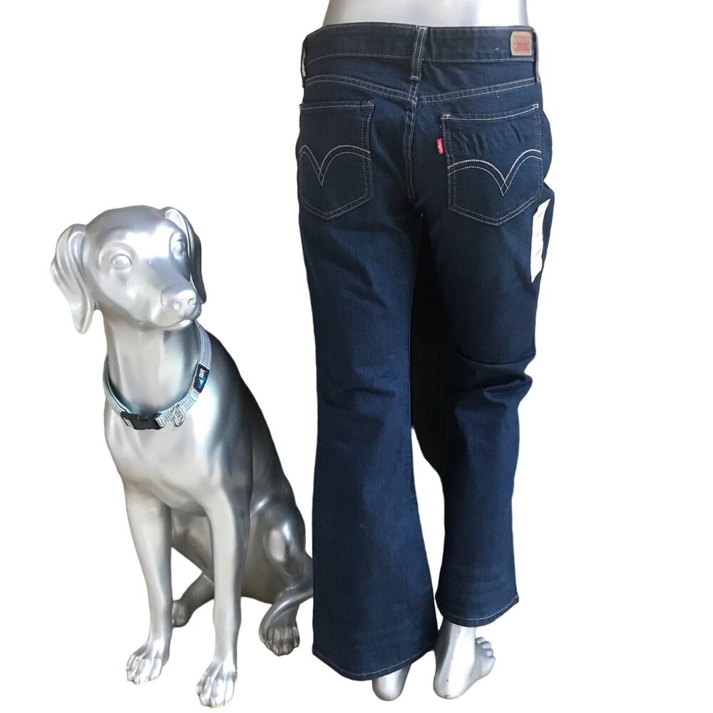 NEW Levi's Superlow 518 Boot Jeans Junior's Size 11 Short